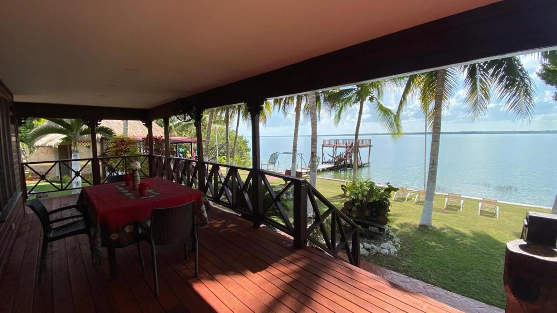 Coras Place Bacalar Lagoon Front