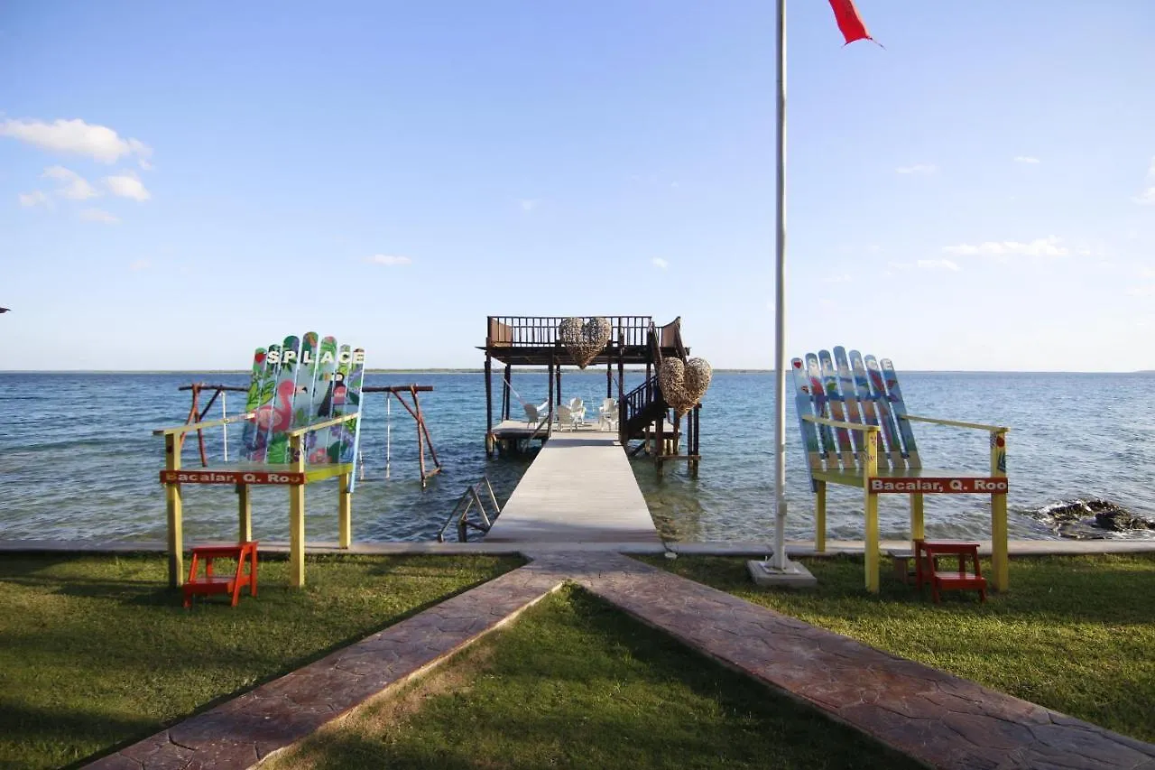 Apartment Coras Place Bacalar Lagoon Front Mexico
