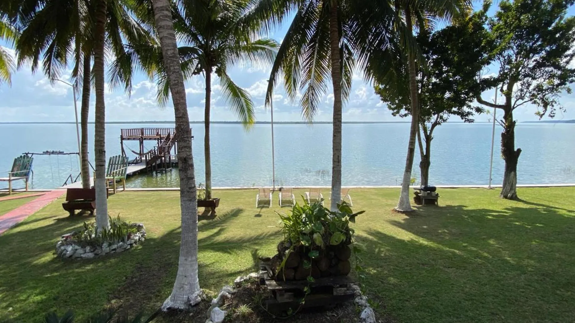 Apartment Coras Place Bacalar Lagoon Front Mexico